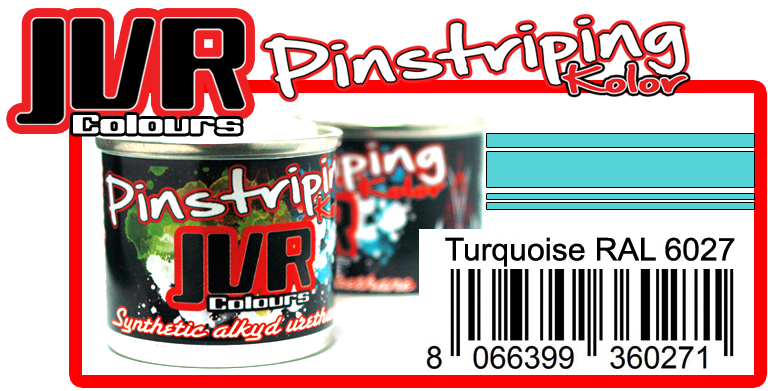 JVR Pinstriping Kolor Turchese RAL 6027